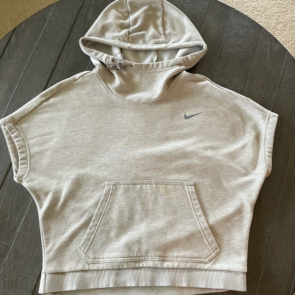 Cropped Sleeveless Nike Hoodie